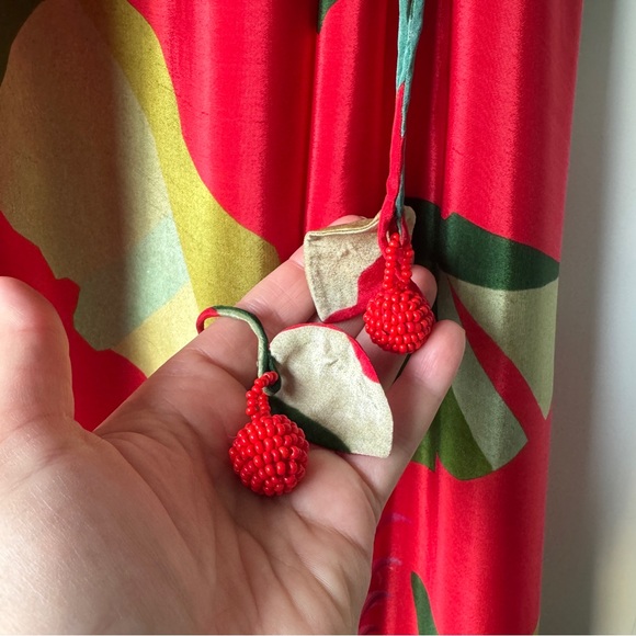 🥭Farm Rio Red Heliconia Maxi Dress - Picture 11 of 12